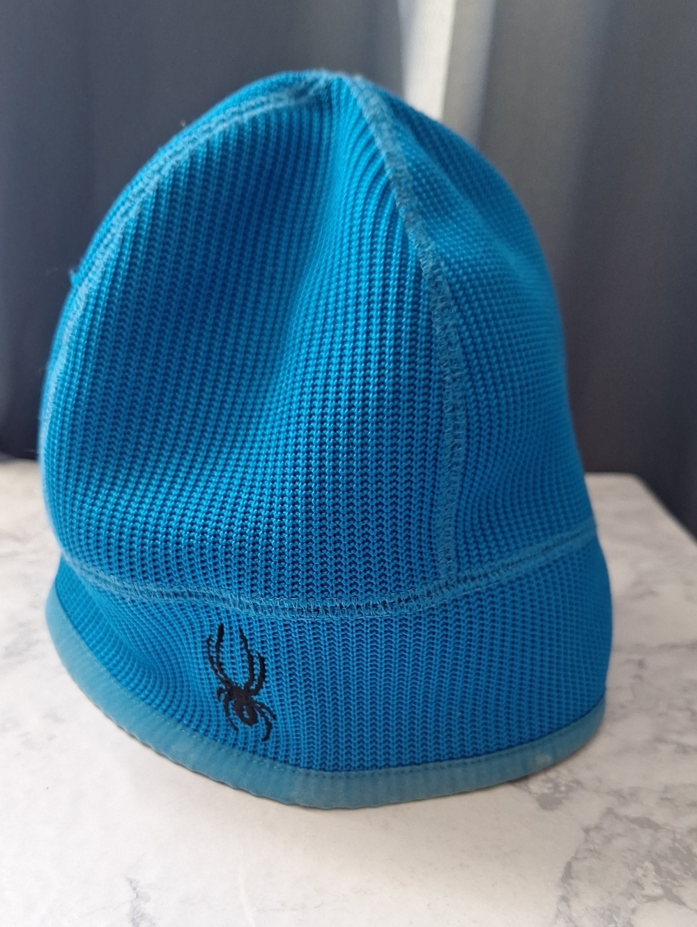 Spyder Black and Blue Insulated Hat Liner